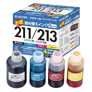 brother - brother インク LC211   21個セット Amazon.co.jp: ブラザー(Brother)用互換インクカートリッジLC211